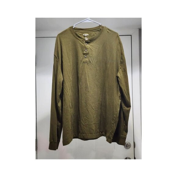 Goodfellow and Co Button-up Long Sleeve T-Shirt - Picture 1 of 1